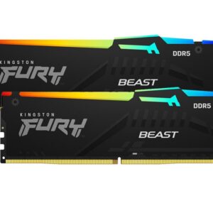Kingston Fury Beast RGB 2x8GB DDR5 6000MHz - Image 1